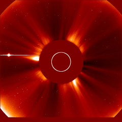 Image of solar wind