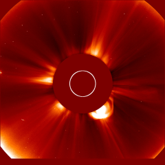 Image of solar wind