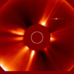 Image of solar wind