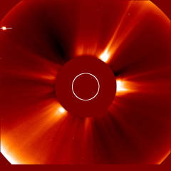 Image of solar wind