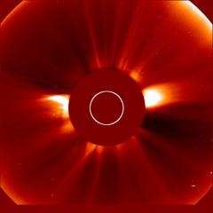 Image of solar wind