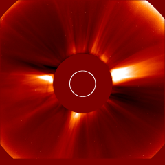 Image of solar wind