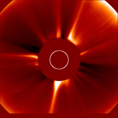 Image of solar wind