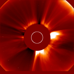 Image of solar wind