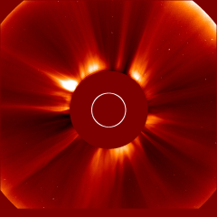 Image of solar wind