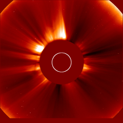 Image of solar wind