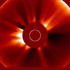 Image of solar wind