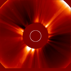 Image of solar wind