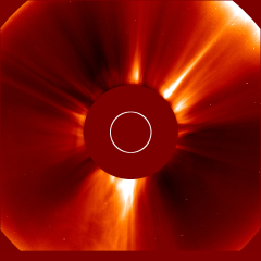 Image of solar wind