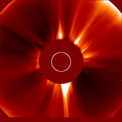 Image of solar wind