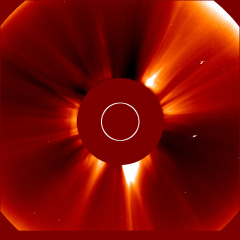 Image of solar wind