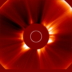 Image of solar wind