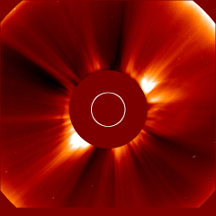 Image of solar wind