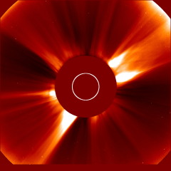 Image of solar wind