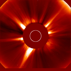 Image of solar wind