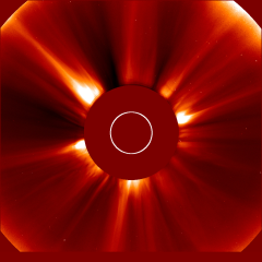 Image of solar wind