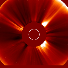 Image of solar wind