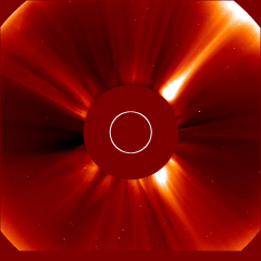 Image of solar wind