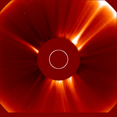 Image of solar wind