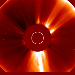 Image of solar wind