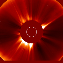 Image of solar wind