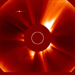 Image of solar wind