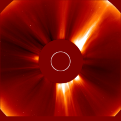 Image of solar wind