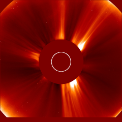 Image of solar wind