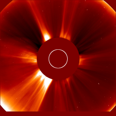 Image of solar wind