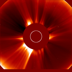 Image of solar wind