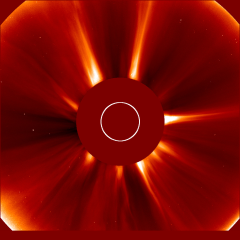 Image of solar wind