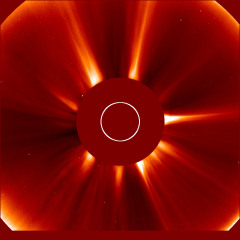 Image of solar wind