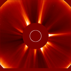 Image of solar wind