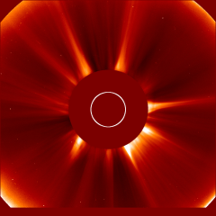 Image of solar wind