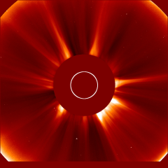 Image of solar wind