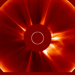 Image of solar wind