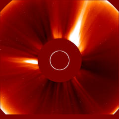 Image of solar wind