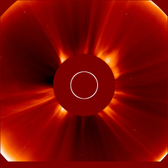 Image of solar wind