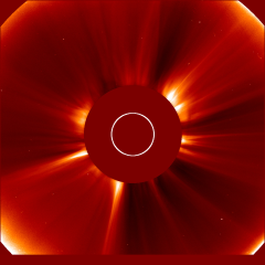 Image of solar wind