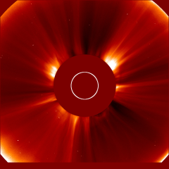 Image of solar wind