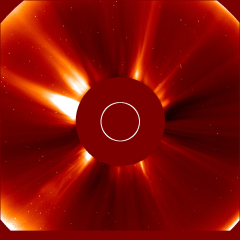 Image of solar wind