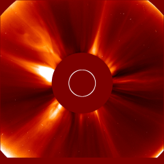 Image of solar wind