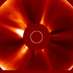 Image of solar wind