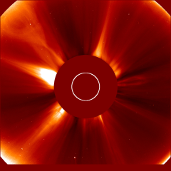 Image of solar wind