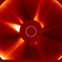 Image of solar wind