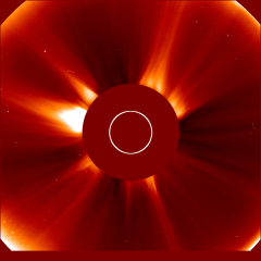 Image of solar wind