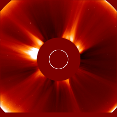 Image of solar wind