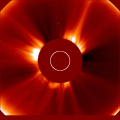 Image of solar wind