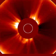 Image of solar wind