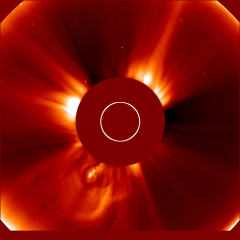 Image of solar wind